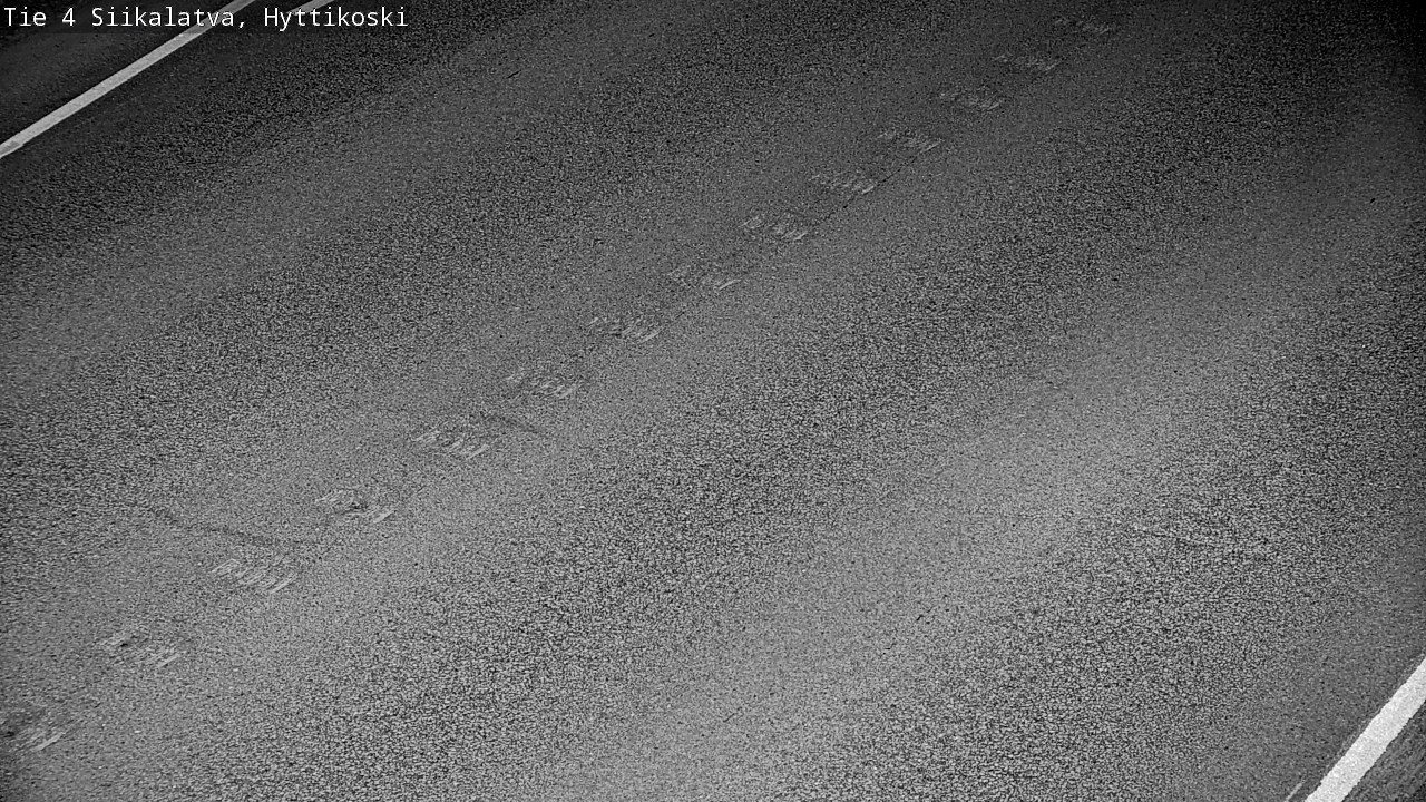 Weather Camera Image Väg 4 Siikalatva, Hyttikoski, Siikalatva, Pohjois-Pohjanmaa