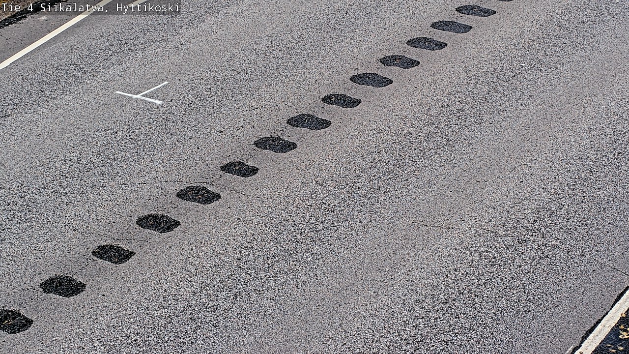 Weather Camera Image Väg 4 Siikalatva, Hyttikoski, Siikalatva, Pohjois-Pohjanmaa