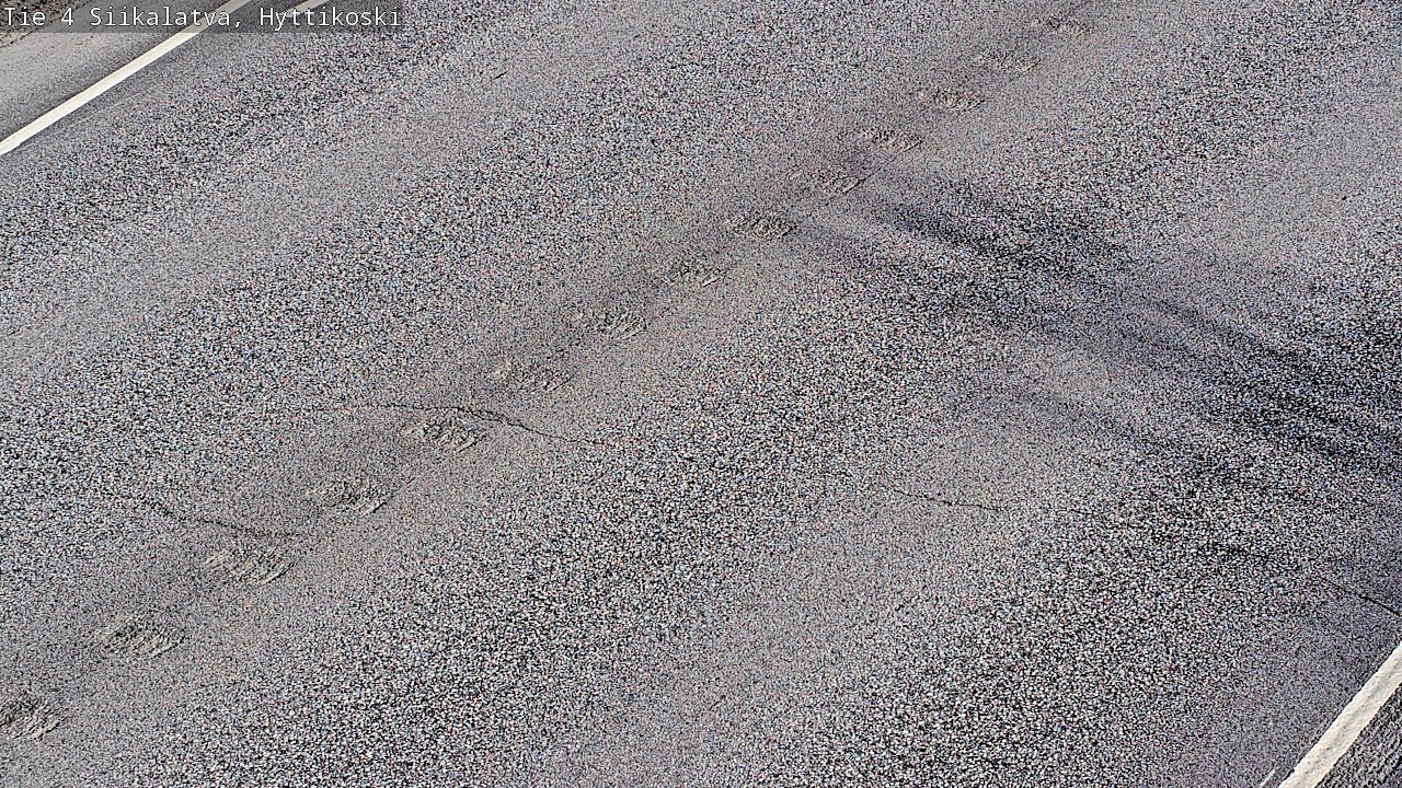 Weather Camera Image Väg 4 Siikalatva, Hyttikoski, Siikalatva, Pohjois-Pohjanmaa