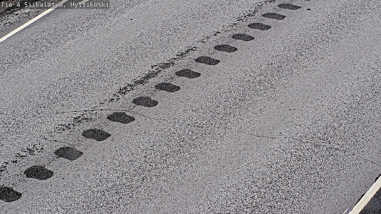 Weather Camera Image Väg 4 Siikalatva, Hyttikoski, Siikalatva, Pohjois-Pohjanmaa