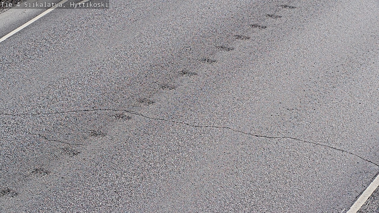 Weather Camera Image Väg 4 Siikalatva, Hyttikoski, Siikalatva, Pohjois-Pohjanmaa