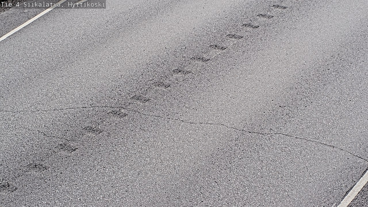 Weather Camera Image Väg 4 Siikalatva, Hyttikoski, Siikalatva, Pohjois-Pohjanmaa