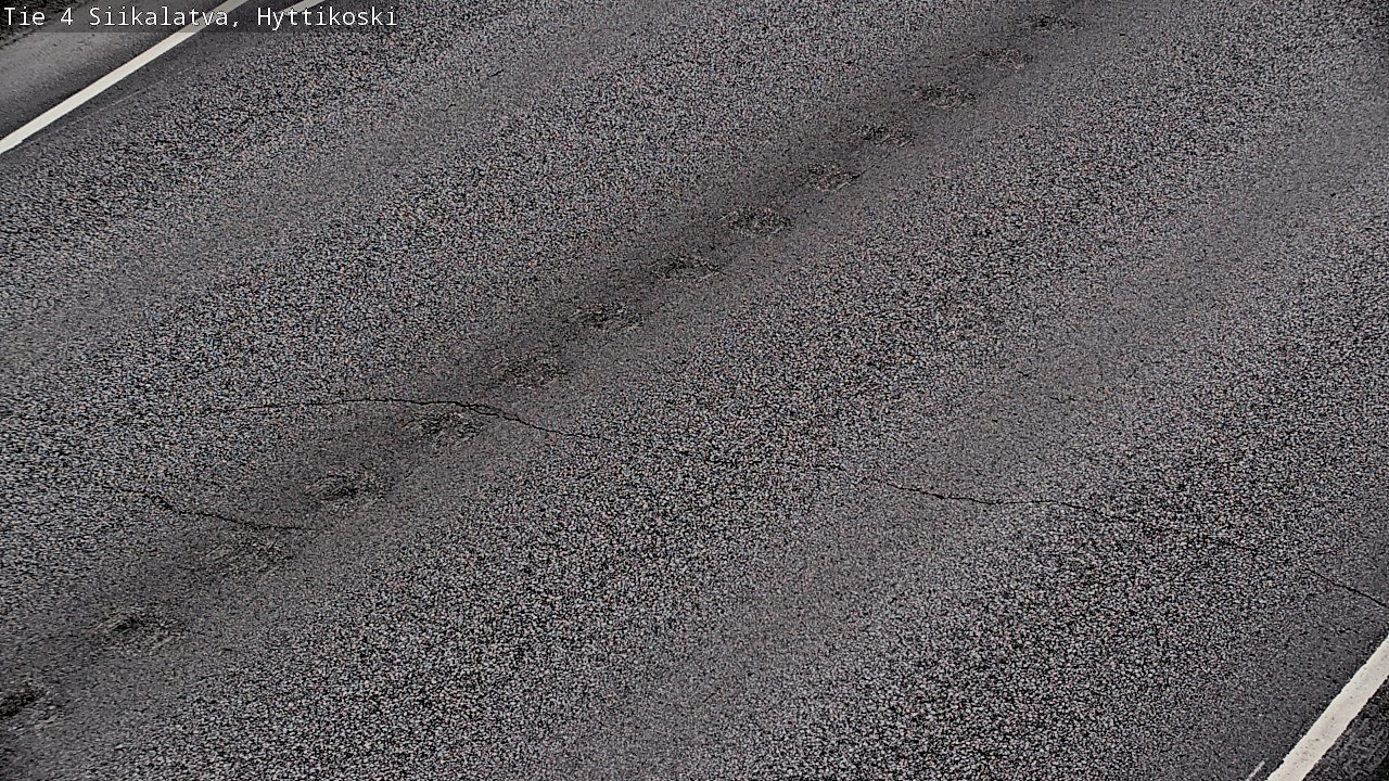 Weather Camera Image Väg 4 Siikalatva, Hyttikoski, Siikalatva, Pohjois-Pohjanmaa