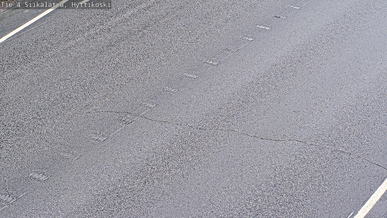 Weather Camera Image Väg 4 Siikalatva, Hyttikoski, Siikalatva, Pohjois-Pohjanmaa