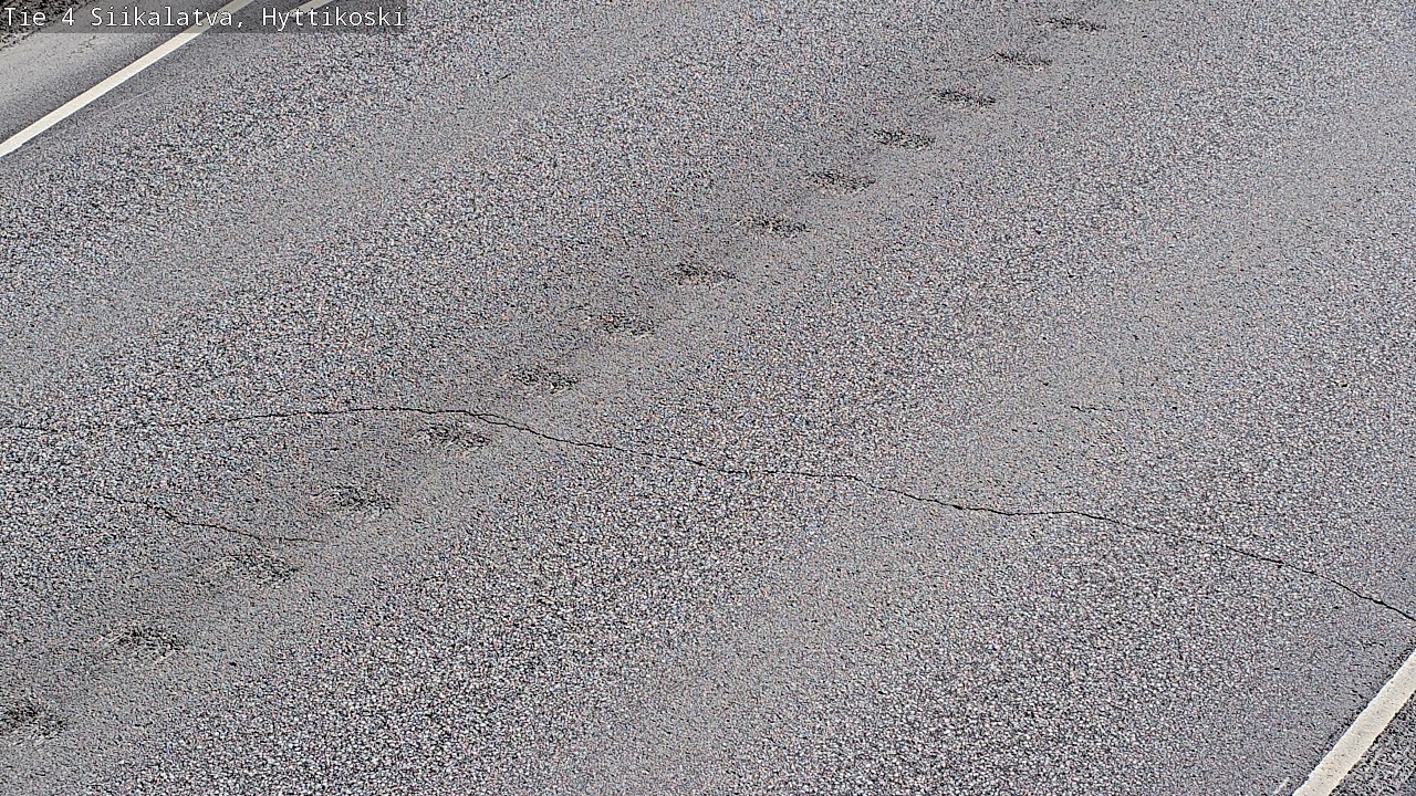 Weather Camera Image Väg 4 Siikalatva, Hyttikoski, Siikalatva, Pohjois-Pohjanmaa