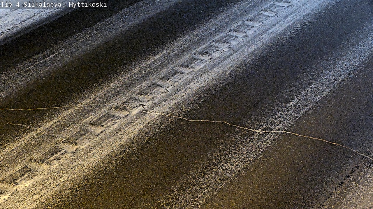 Weather Camera Image Väg 4 Siikalatva, Hyttikoski, Siikalatva, Pohjois-Pohjanmaa