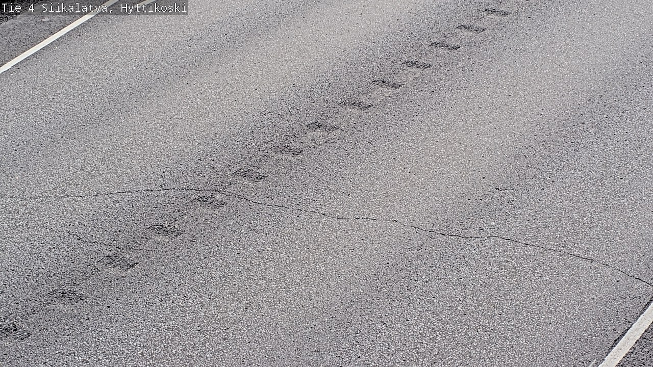 Weather Camera Image Väg 4 Siikalatva, Hyttikoski, Siikalatva, Pohjois-Pohjanmaa