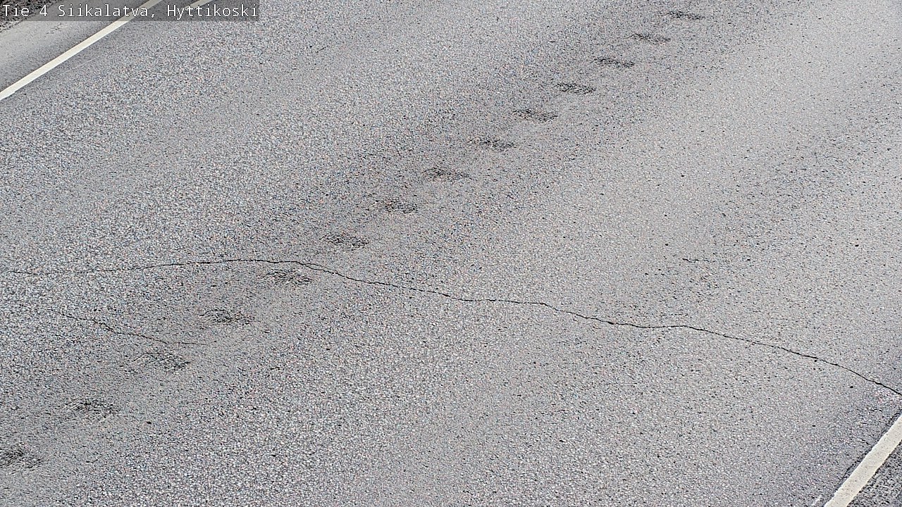 Weather Camera Image Väg 4 Siikalatva, Hyttikoski, Siikalatva, Pohjois-Pohjanmaa