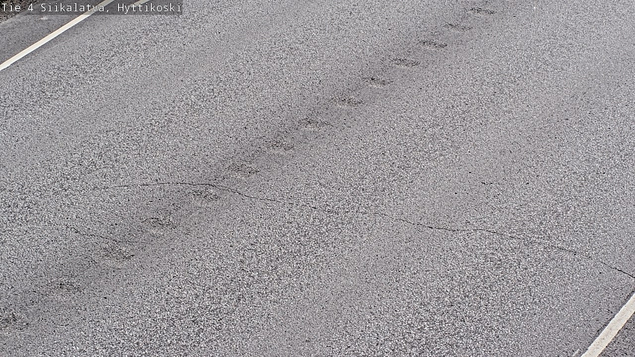 Weather Camera Image Väg 4 Siikalatva, Hyttikoski, Siikalatva, Pohjois-Pohjanmaa