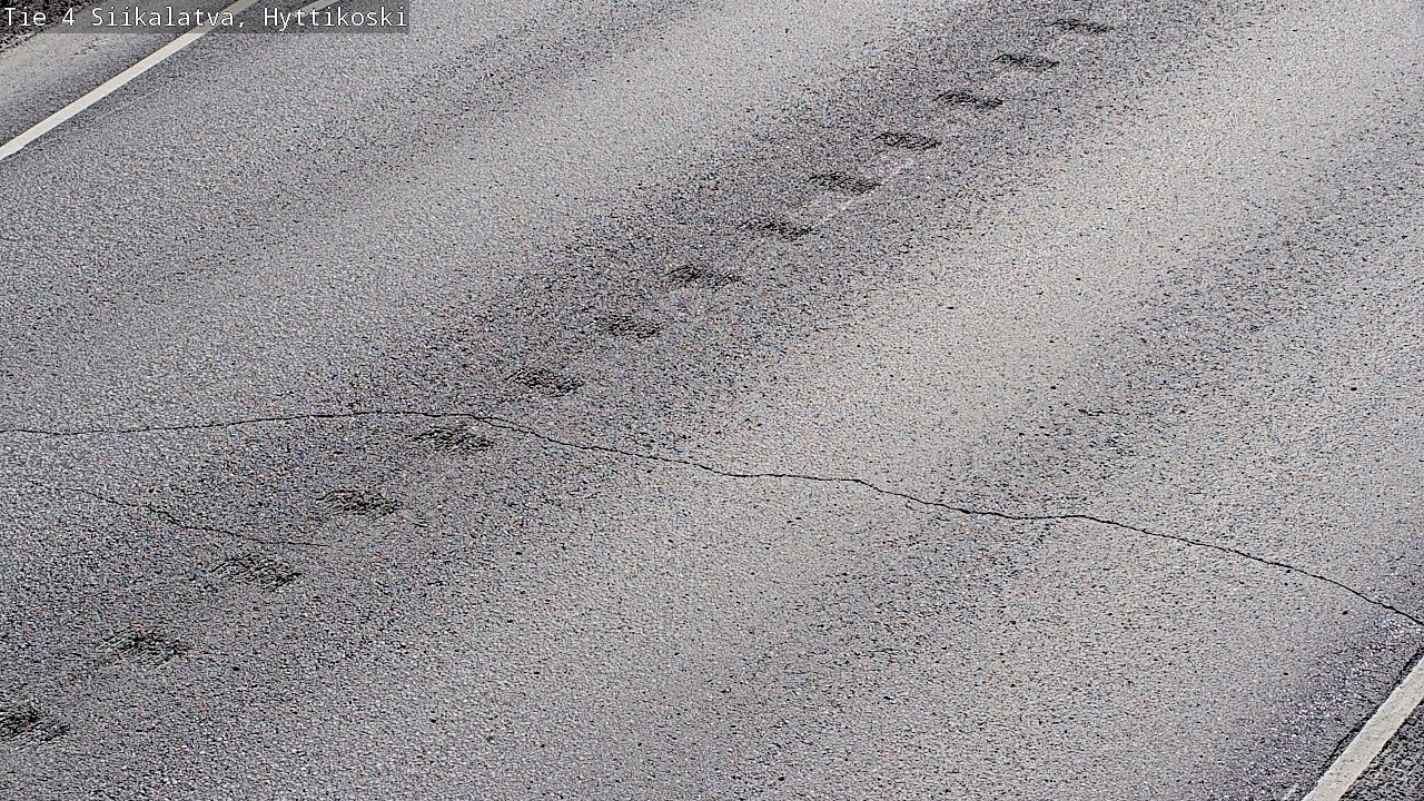 Weather Camera Image Väg 4 Siikalatva, Hyttikoski, Siikalatva, Pohjois-Pohjanmaa