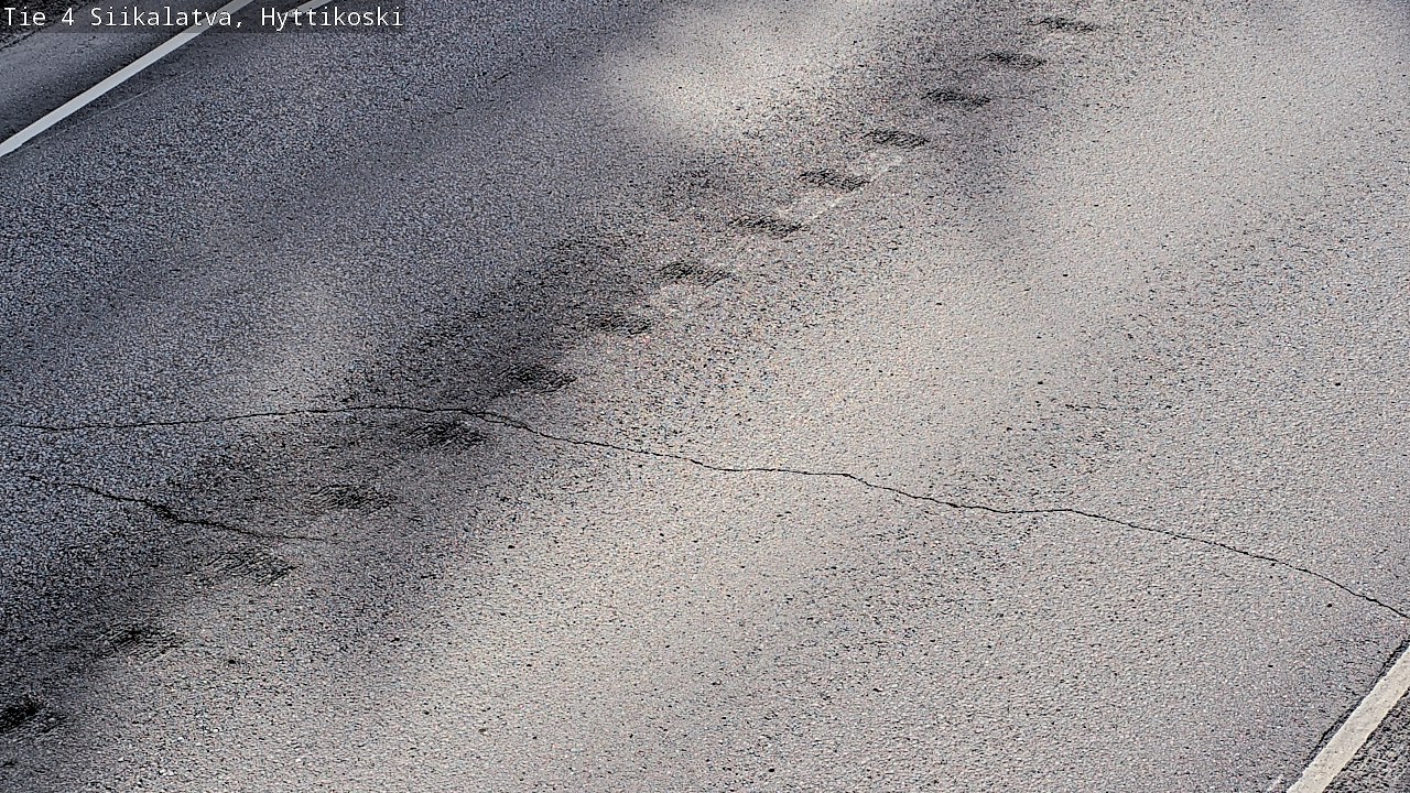 Weather Camera Image Väg 4 Siikalatva, Hyttikoski, Siikalatva, Pohjois-Pohjanmaa
