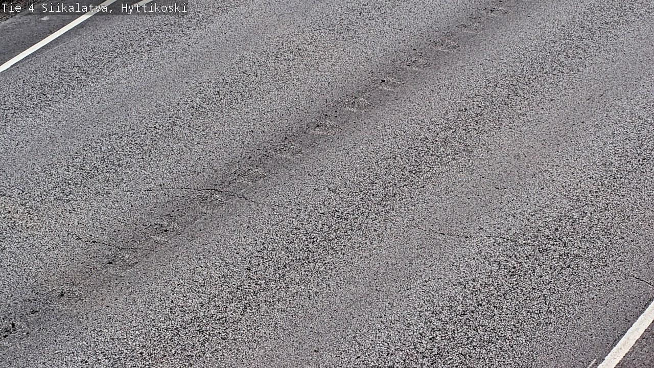 Weather Camera Image Väg 4 Siikalatva, Hyttikoski, Siikalatva, Pohjois-Pohjanmaa