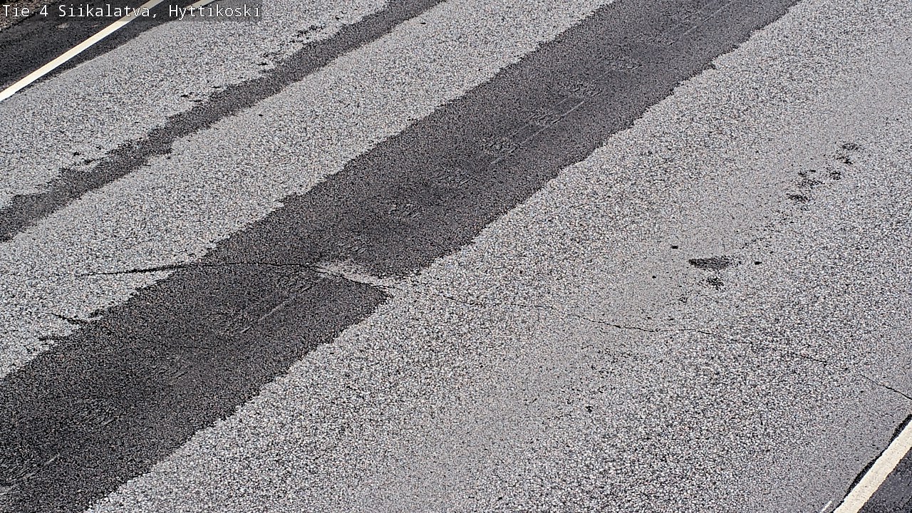 Weather Camera Image Väg 4 Siikalatva, Hyttikoski, Siikalatva, Pohjois-Pohjanmaa