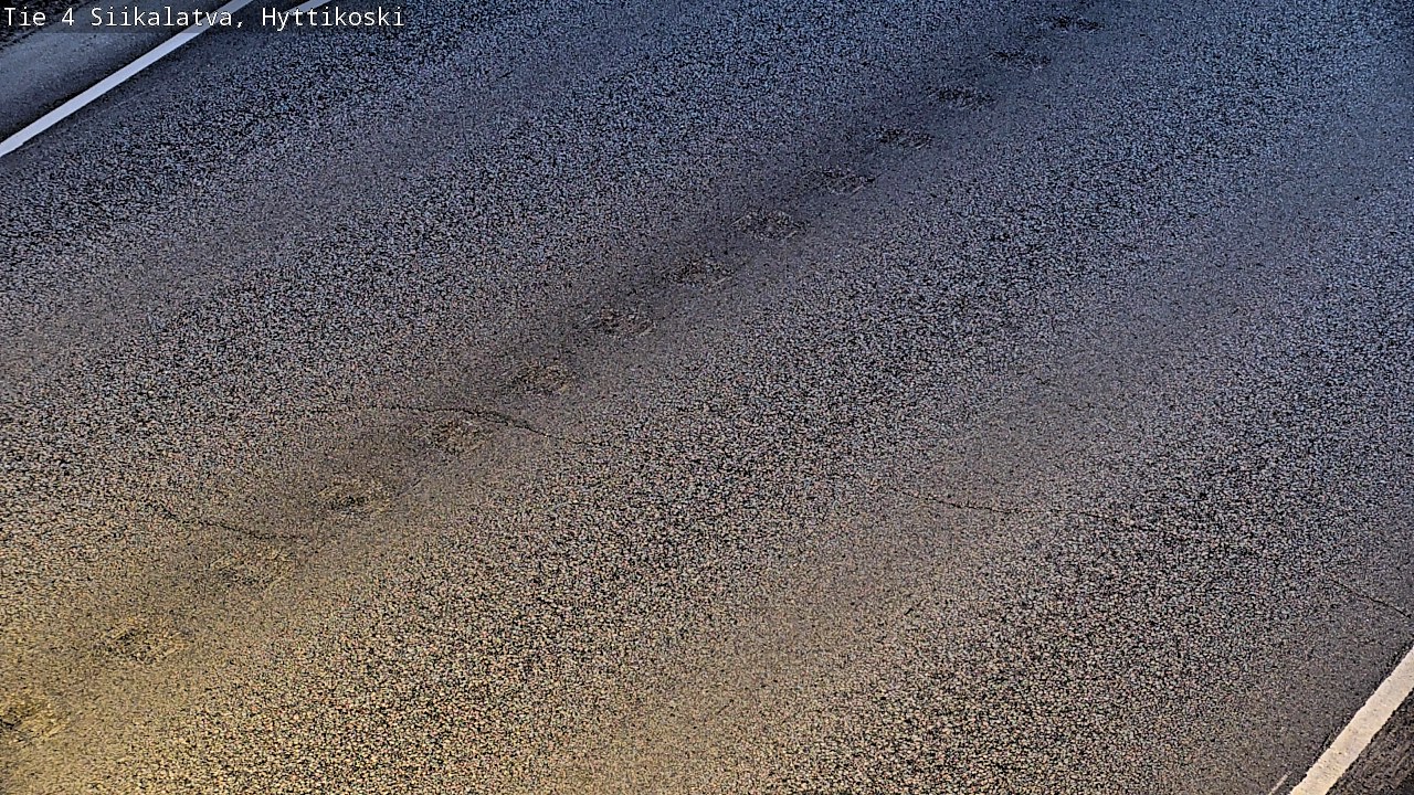 Weather Camera Image Väg 4 Siikalatva, Hyttikoski, Siikalatva, Pohjois-Pohjanmaa