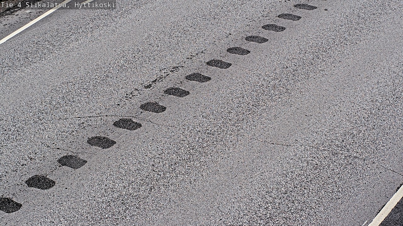 Weather Camera Image Väg 4 Siikalatva, Hyttikoski, Siikalatva, Pohjois-Pohjanmaa