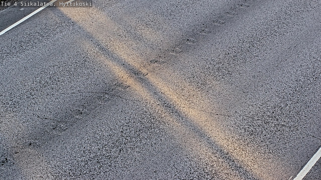 Weather Camera Image Väg 4 Siikalatva, Hyttikoski, Siikalatva, Pohjois-Pohjanmaa