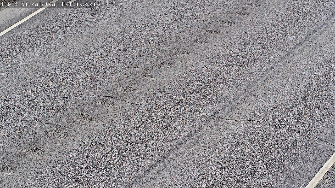 Weather Camera Image Väg 4 Siikalatva, Hyttikoski, Siikalatva, Pohjois-Pohjanmaa