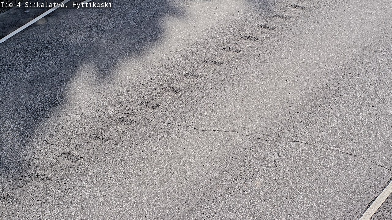 Weather Camera Image Väg 4 Siikalatva, Hyttikoski, Siikalatva, Pohjois-Pohjanmaa