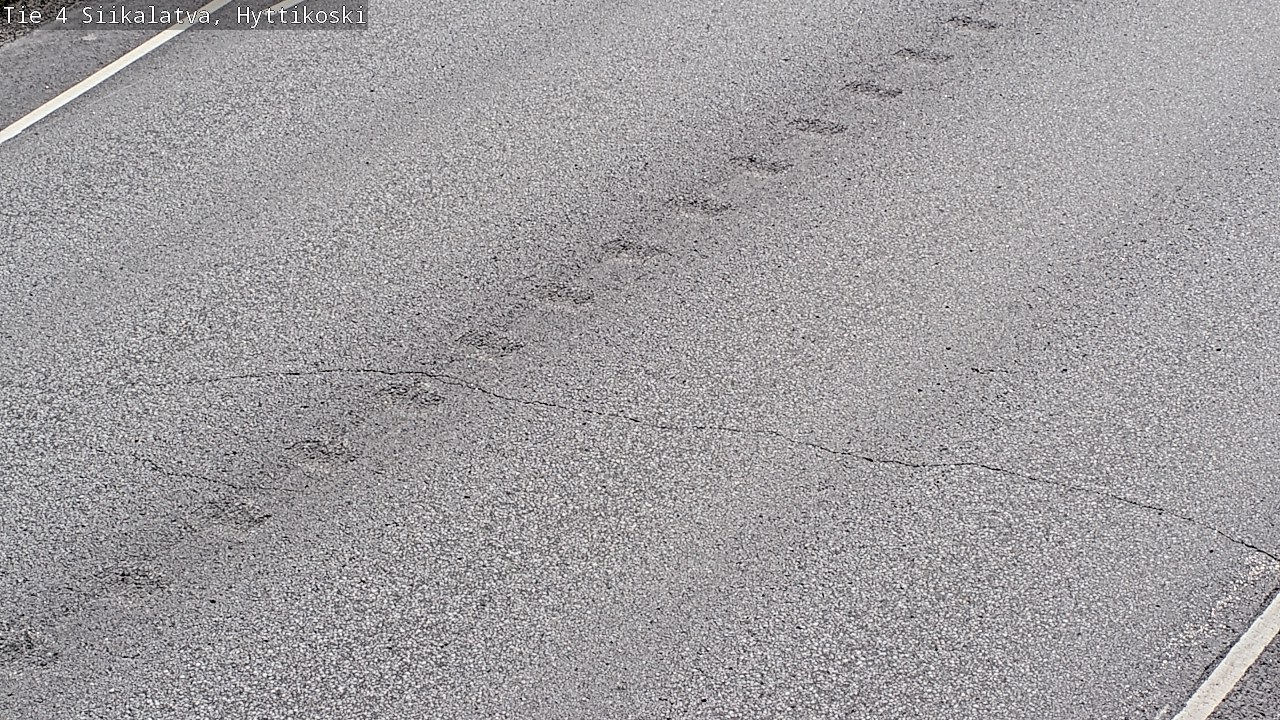 Weather Camera Image Väg 4 Siikalatva, Hyttikoski, Siikalatva, Pohjois-Pohjanmaa