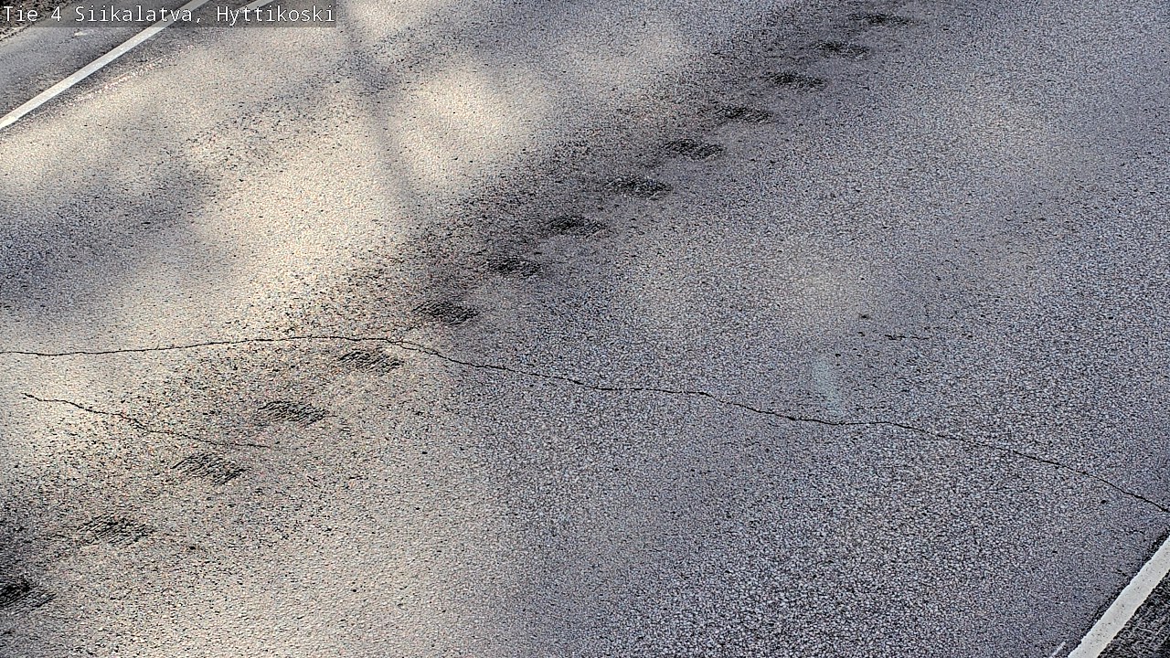 Weather Camera Image Väg 4 Siikalatva, Hyttikoski, Siikalatva, Pohjois-Pohjanmaa