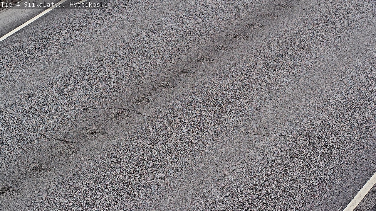 Weather Camera Image Väg 4 Siikalatva, Hyttikoski, Siikalatva, Pohjois-Pohjanmaa