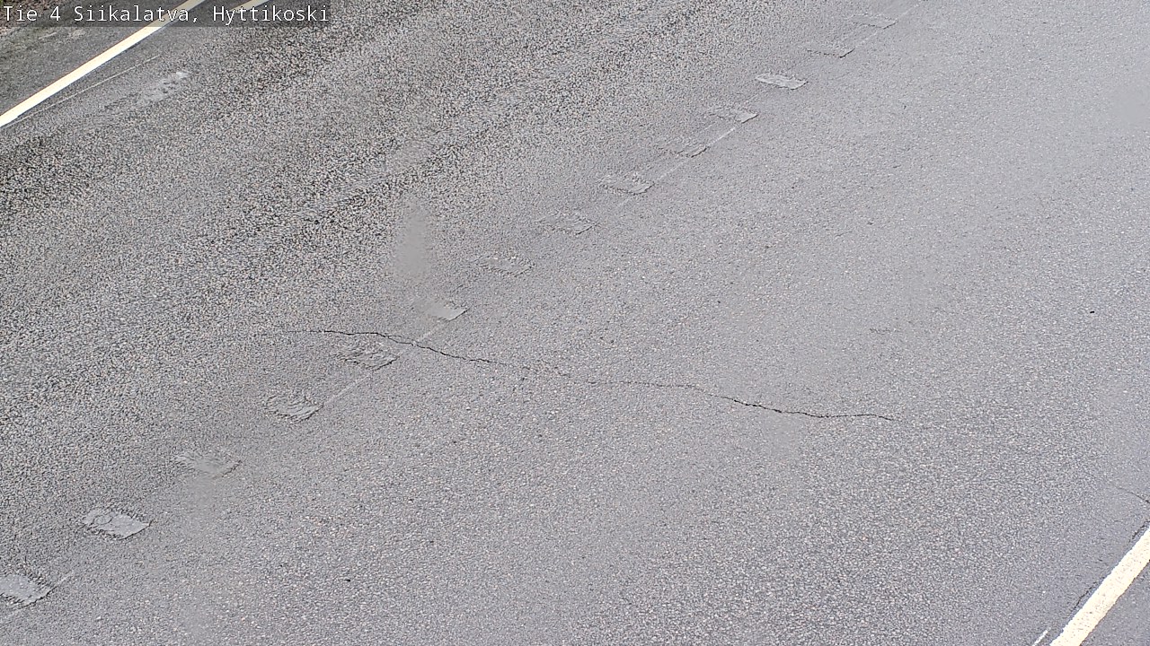 Weather Camera Image Väg 4 Siikalatva, Hyttikoski, Siikalatva, Pohjois-Pohjanmaa