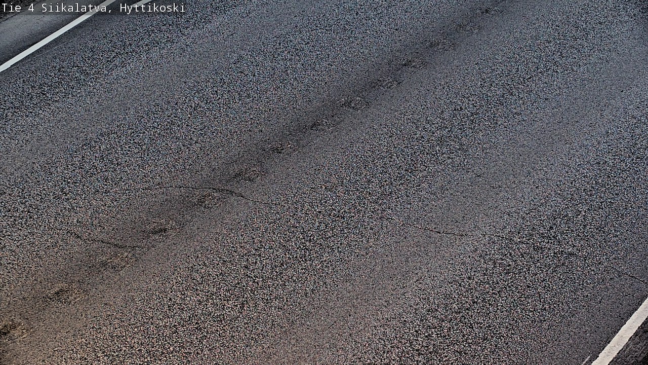 Weather Camera Image Väg 4 Siikalatva, Hyttikoski, Siikalatva, Pohjois-Pohjanmaa