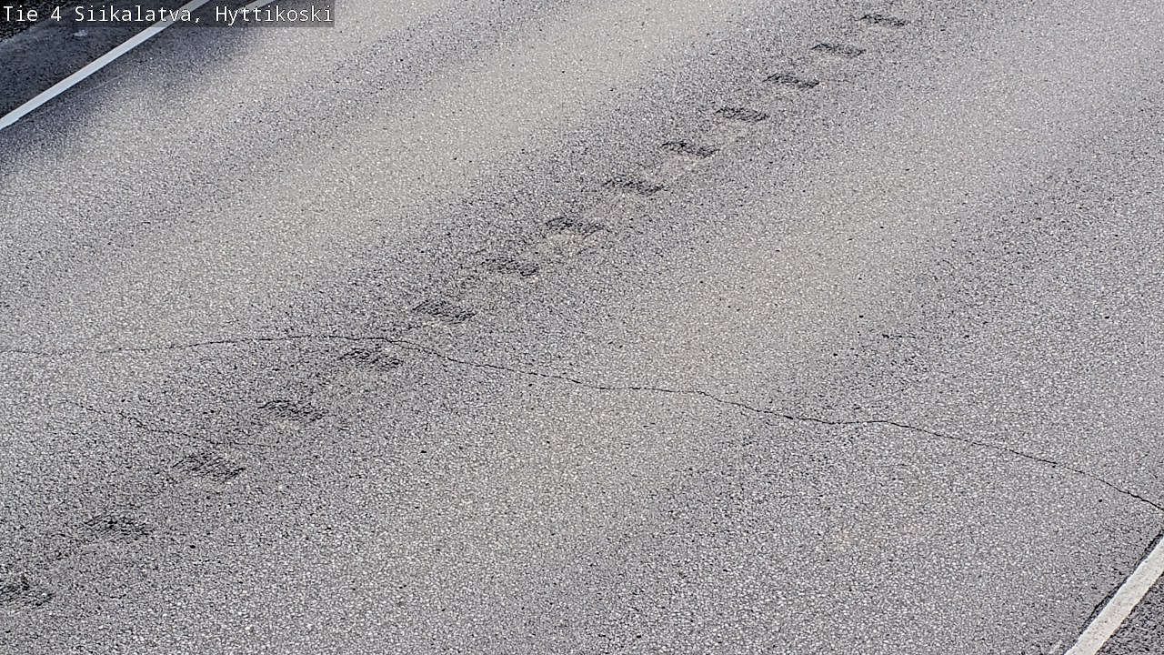 Weather Camera Image Väg 4 Siikalatva, Hyttikoski, Siikalatva, Pohjois-Pohjanmaa