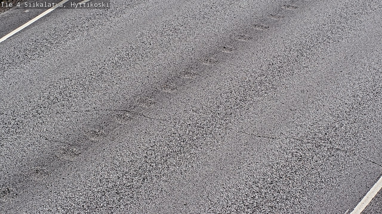 Weather Camera Image Väg 4 Siikalatva, Hyttikoski, Siikalatva, Pohjois-Pohjanmaa