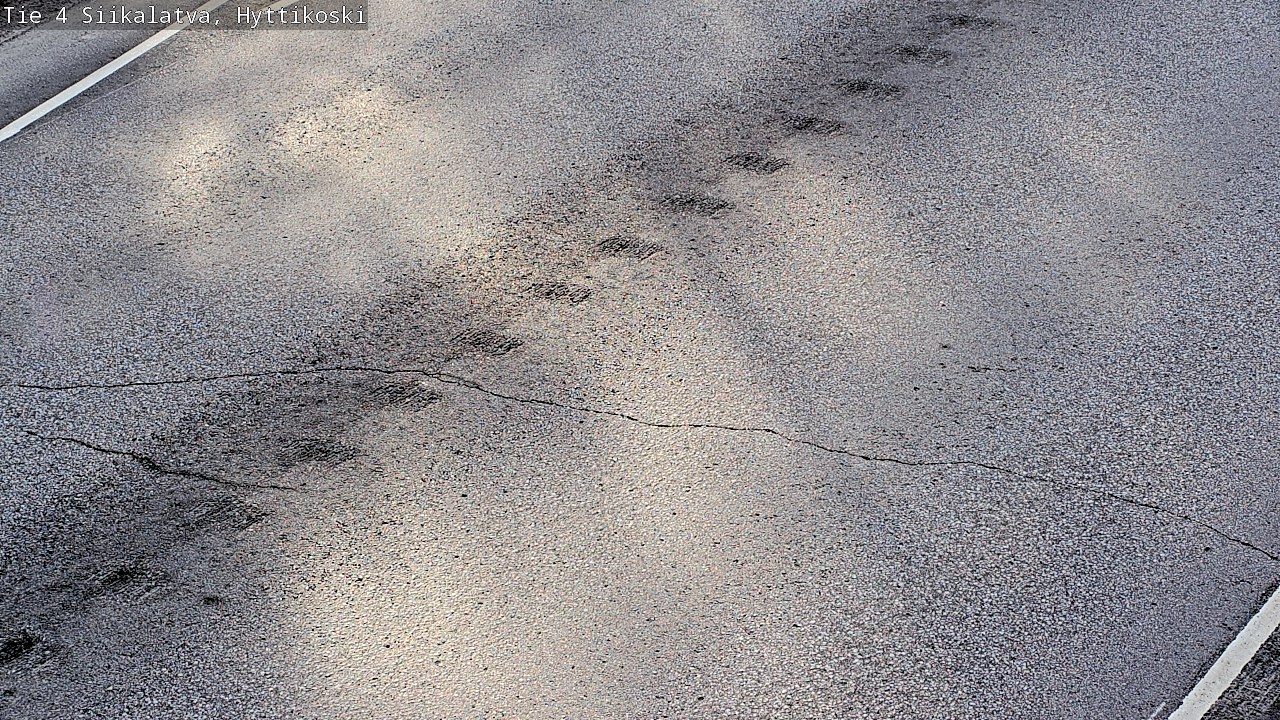 Weather Camera Image Väg 4 Siikalatva, Hyttikoski, Siikalatva, Pohjois-Pohjanmaa