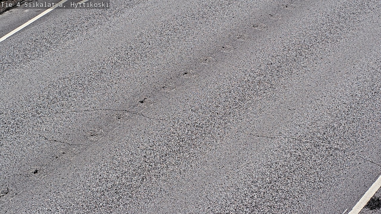 Weather Camera Image Väg 4 Siikalatva, Hyttikoski, Siikalatva, Pohjois-Pohjanmaa