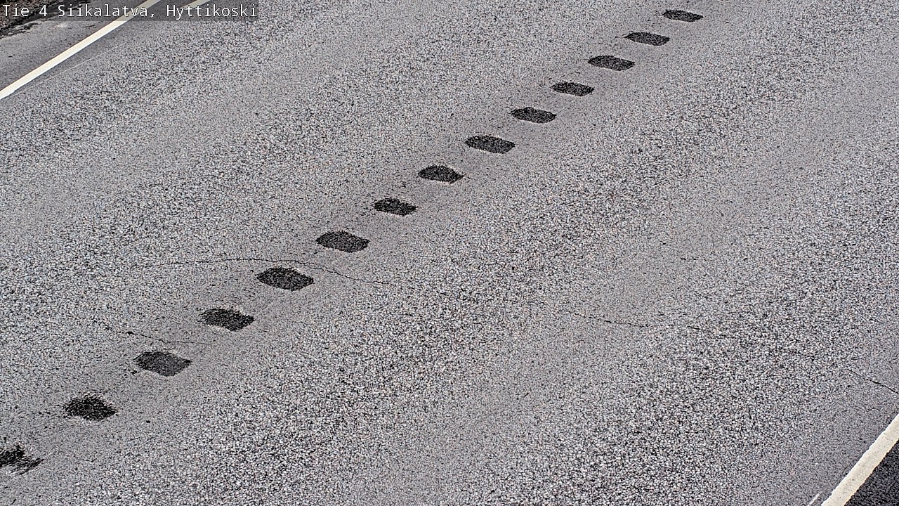 Weather Camera Image Väg 4 Siikalatva, Hyttikoski, Siikalatva, Pohjois-Pohjanmaa