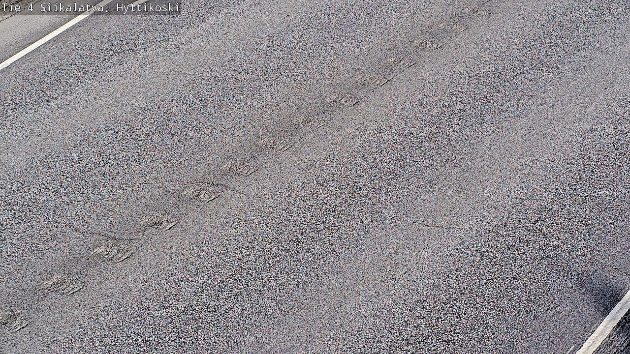Weather Camera Image Väg 4 Siikalatva, Hyttikoski, Siikalatva, Pohjois-Pohjanmaa