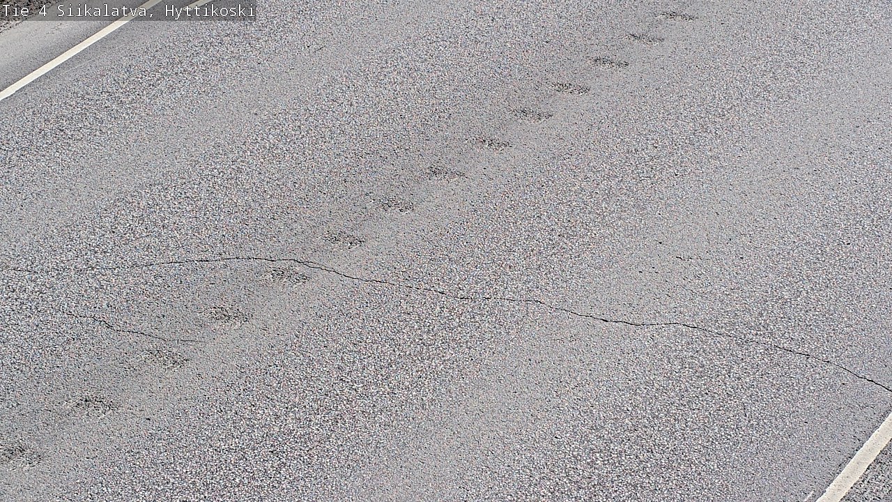 Weather Camera Image Väg 4 Siikalatva, Hyttikoski, Siikalatva, Pohjois-Pohjanmaa