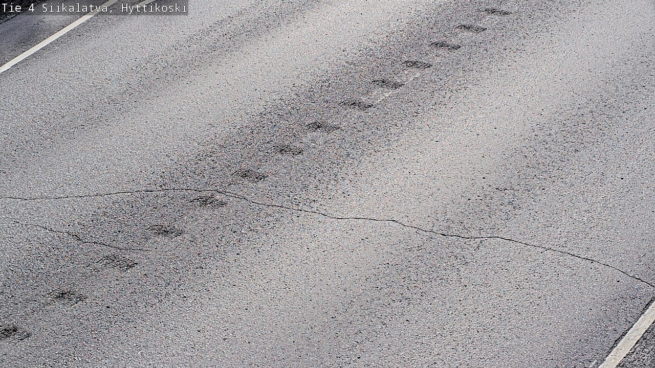 Weather Camera Image Väg 4 Siikalatva, Hyttikoski, Siikalatva, Pohjois-Pohjanmaa