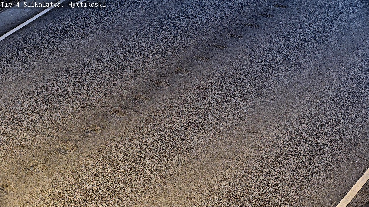 Weather Camera Image Väg 4 Siikalatva, Hyttikoski, Siikalatva, Pohjois-Pohjanmaa