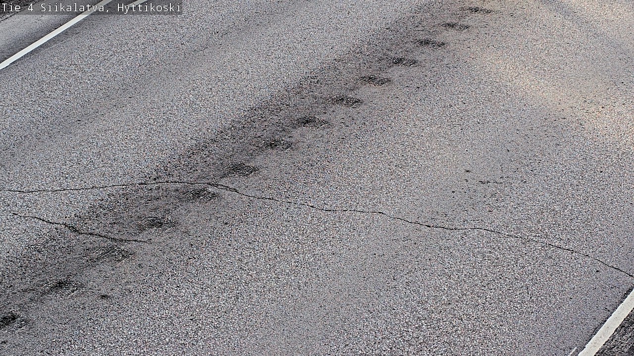 Weather Camera Image Väg 4 Siikalatva, Hyttikoski, Siikalatva, Pohjois-Pohjanmaa
