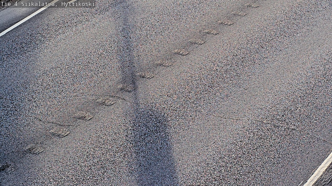 Weather Camera Image Väg 4 Siikalatva, Hyttikoski, Siikalatva, Pohjois-Pohjanmaa