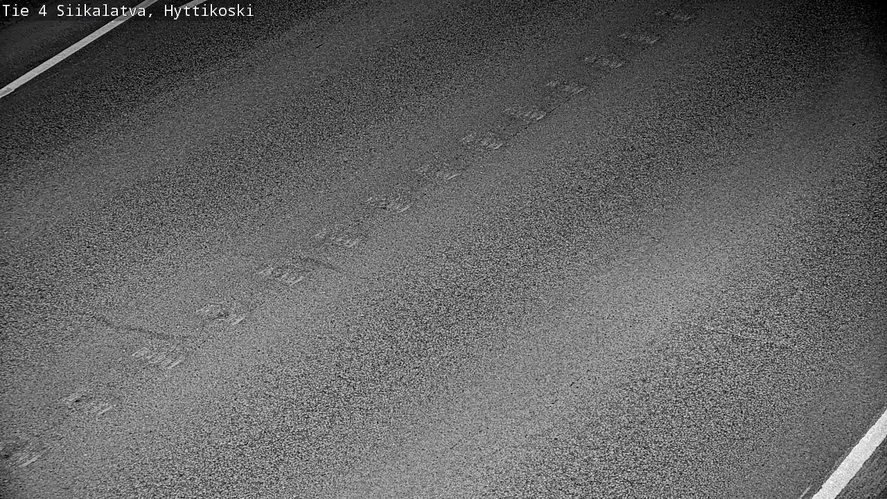 Weather Camera Image Väg 4 Siikalatva, Hyttikoski, Siikalatva, Pohjois-Pohjanmaa