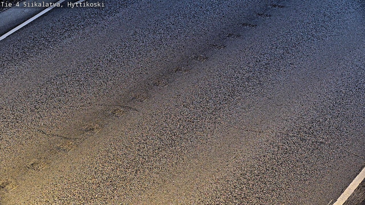 Weather Camera Image Väg 4 Siikalatva, Hyttikoski, Siikalatva, Pohjois-Pohjanmaa