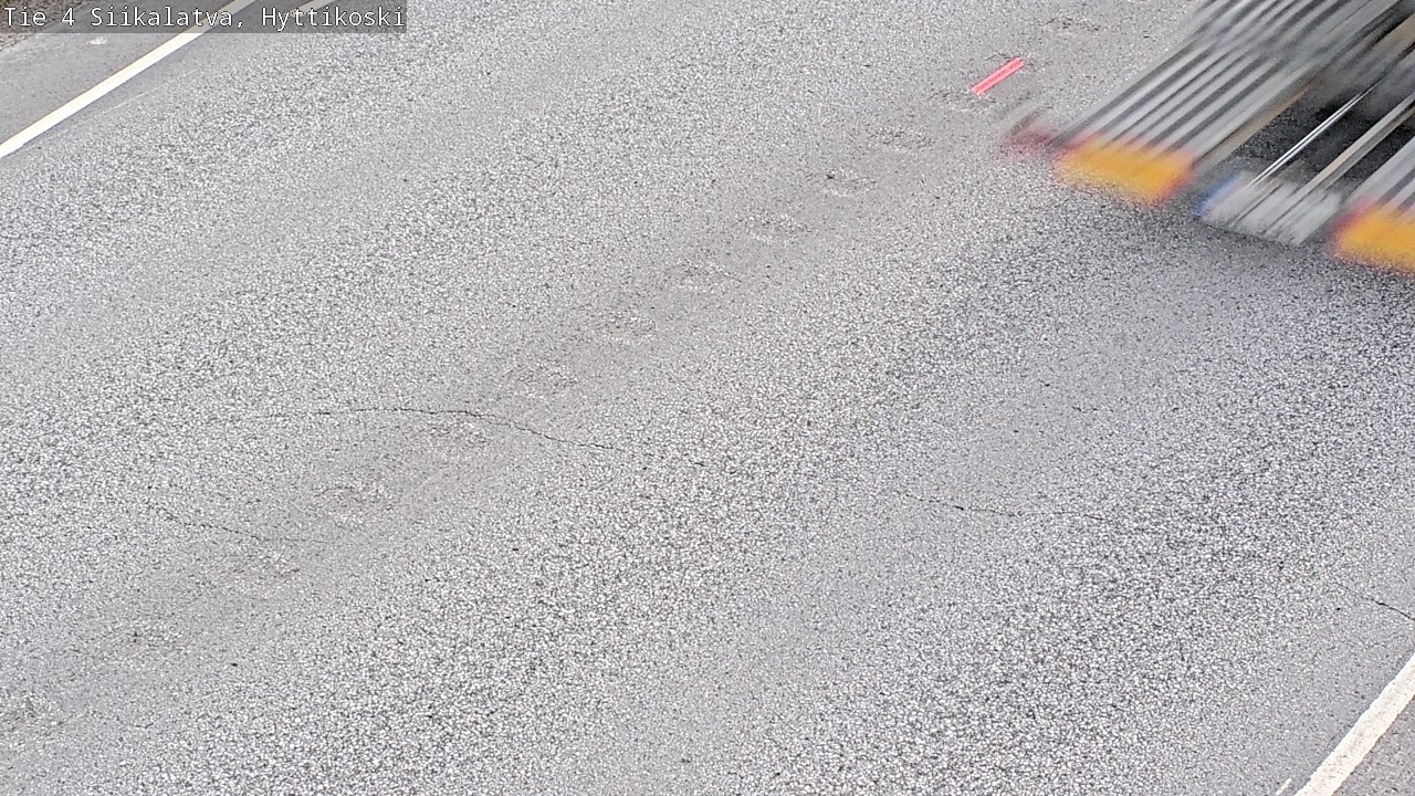 Weather Camera Image Väg 4 Siikalatva, Hyttikoski, Siikalatva, Pohjois-Pohjanmaa