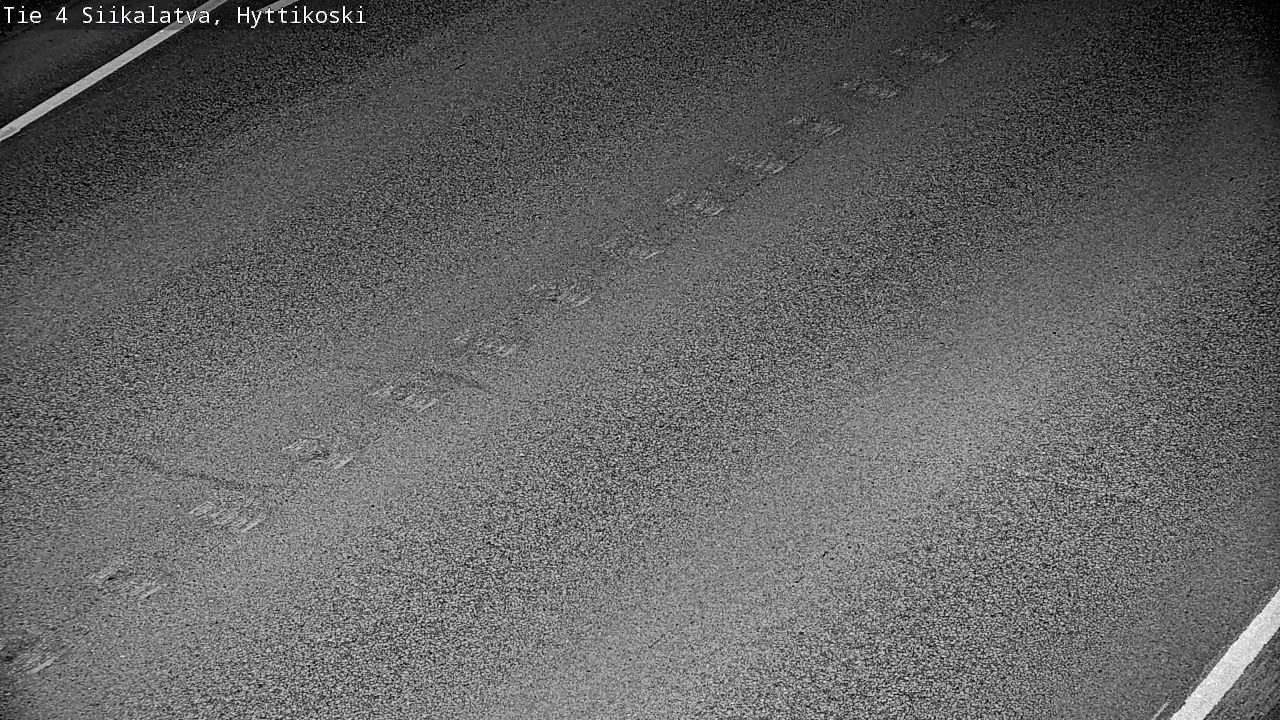 Weather Camera Image Väg 4 Siikalatva, Hyttikoski, Siikalatva, Pohjois-Pohjanmaa