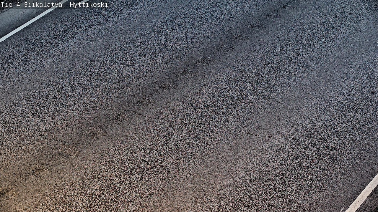 Weather Camera Image Väg 4 Siikalatva, Hyttikoski, Siikalatva, Pohjois-Pohjanmaa