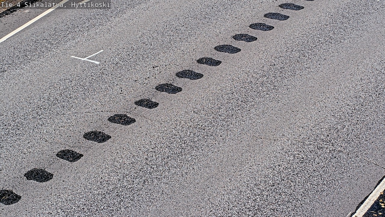 Weather Camera Image Väg 4 Siikalatva, Hyttikoski, Siikalatva, Pohjois-Pohjanmaa