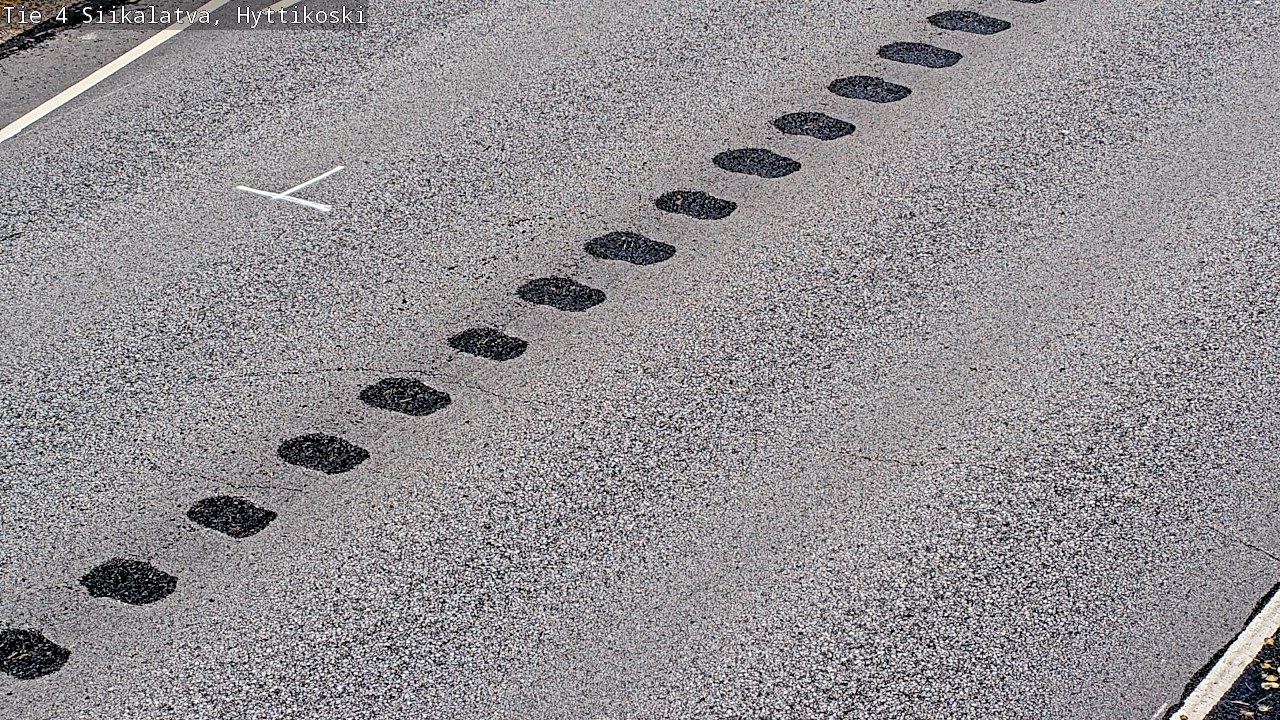Weather Camera Image Väg 4 Siikalatva, Hyttikoski, Siikalatva, Pohjois-Pohjanmaa