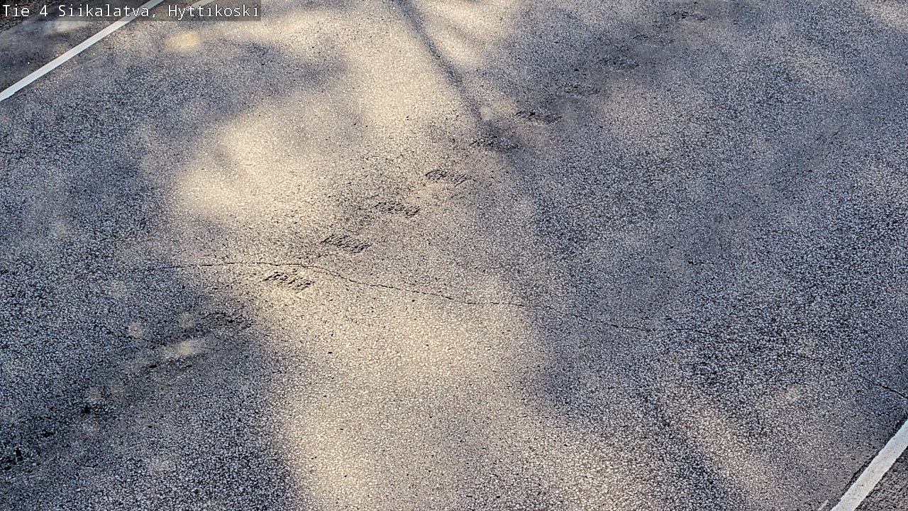 Weather Camera Image Väg 4 Siikalatva, Hyttikoski, Siikalatva, Pohjois-Pohjanmaa