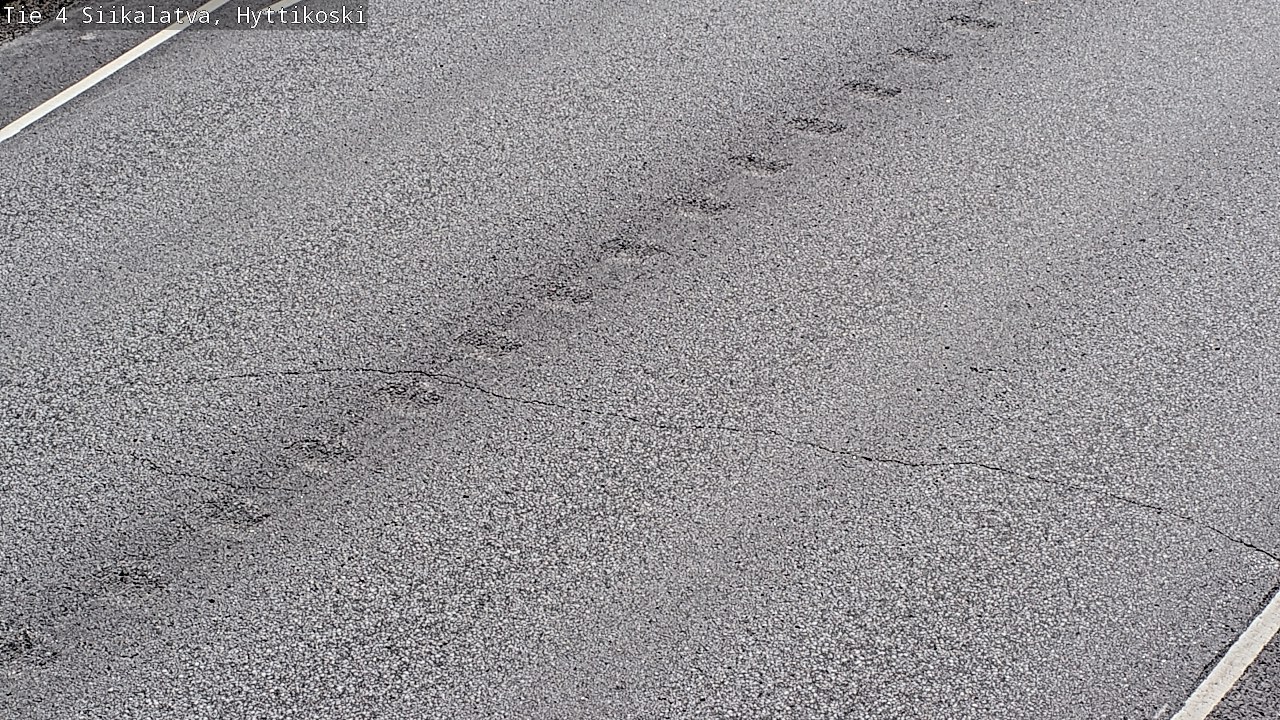 Weather Camera Image Väg 4 Siikalatva, Hyttikoski, Siikalatva, Pohjois-Pohjanmaa