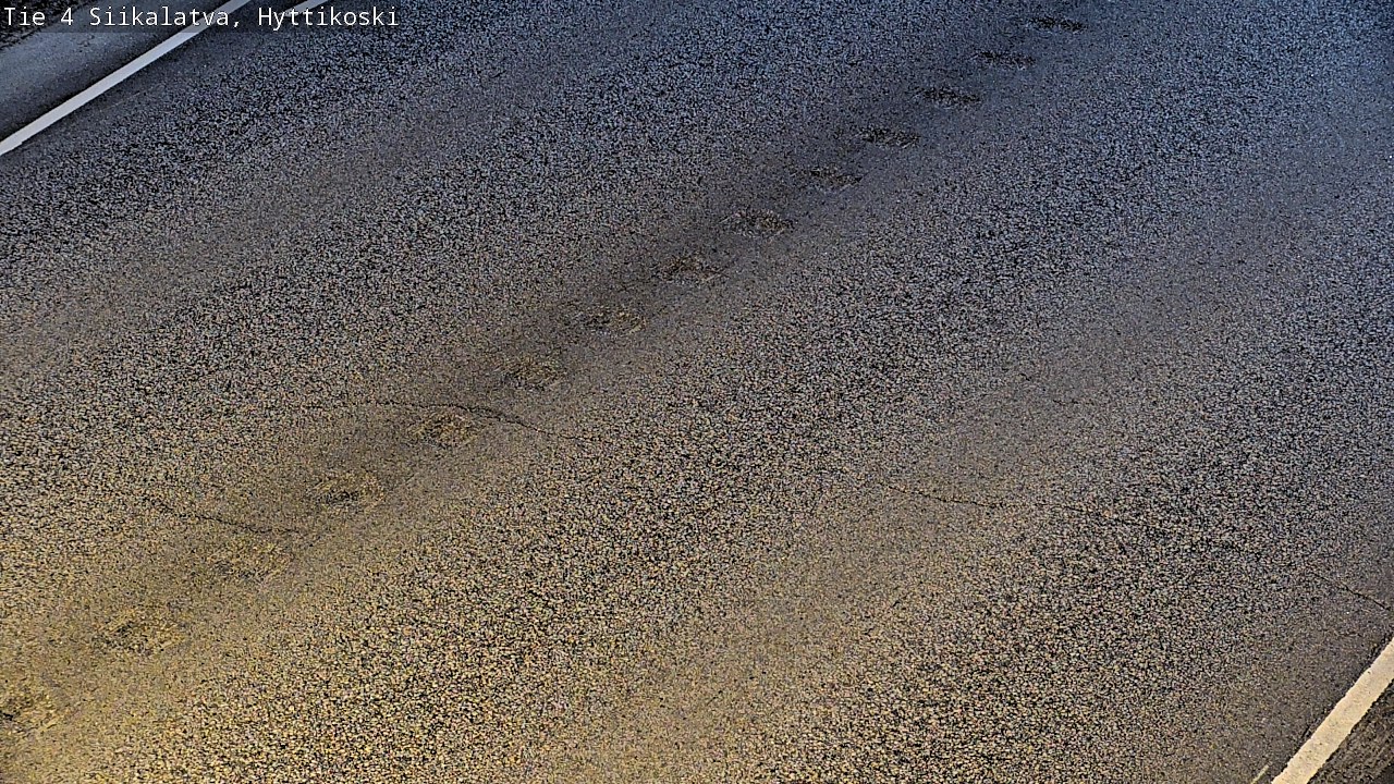 Weather Camera Image Väg 4 Siikalatva, Hyttikoski, Siikalatva, Pohjois-Pohjanmaa