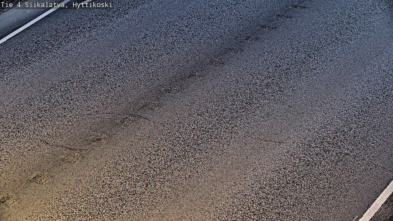 Weather Camera Image Väg 4 Siikalatva, Hyttikoski, Siikalatva, Pohjois-Pohjanmaa