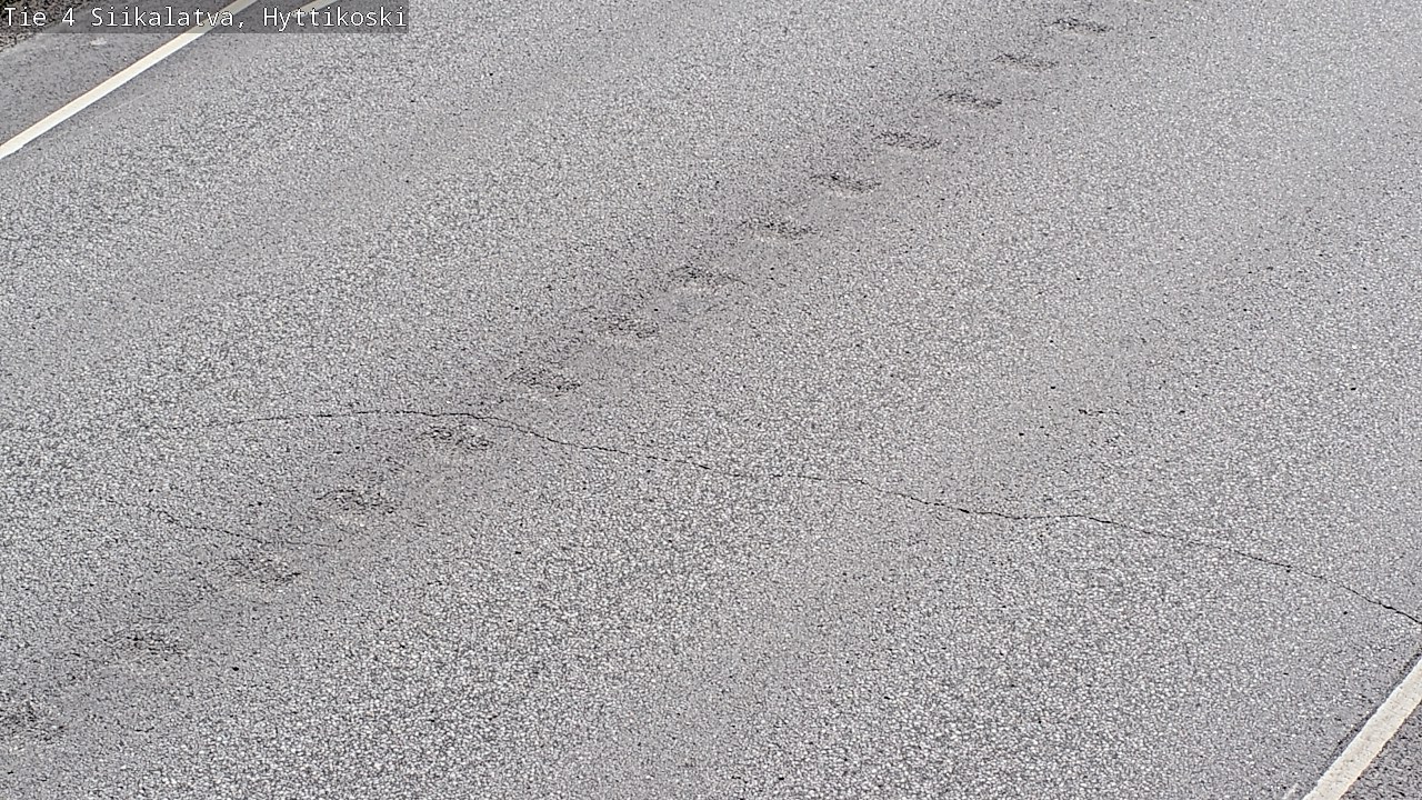 Weather Camera Image Väg 4 Siikalatva, Hyttikoski, Siikalatva, Pohjois-Pohjanmaa